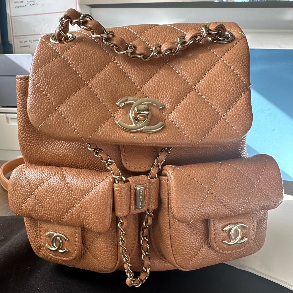 Brand new Chanel mini duma backpack